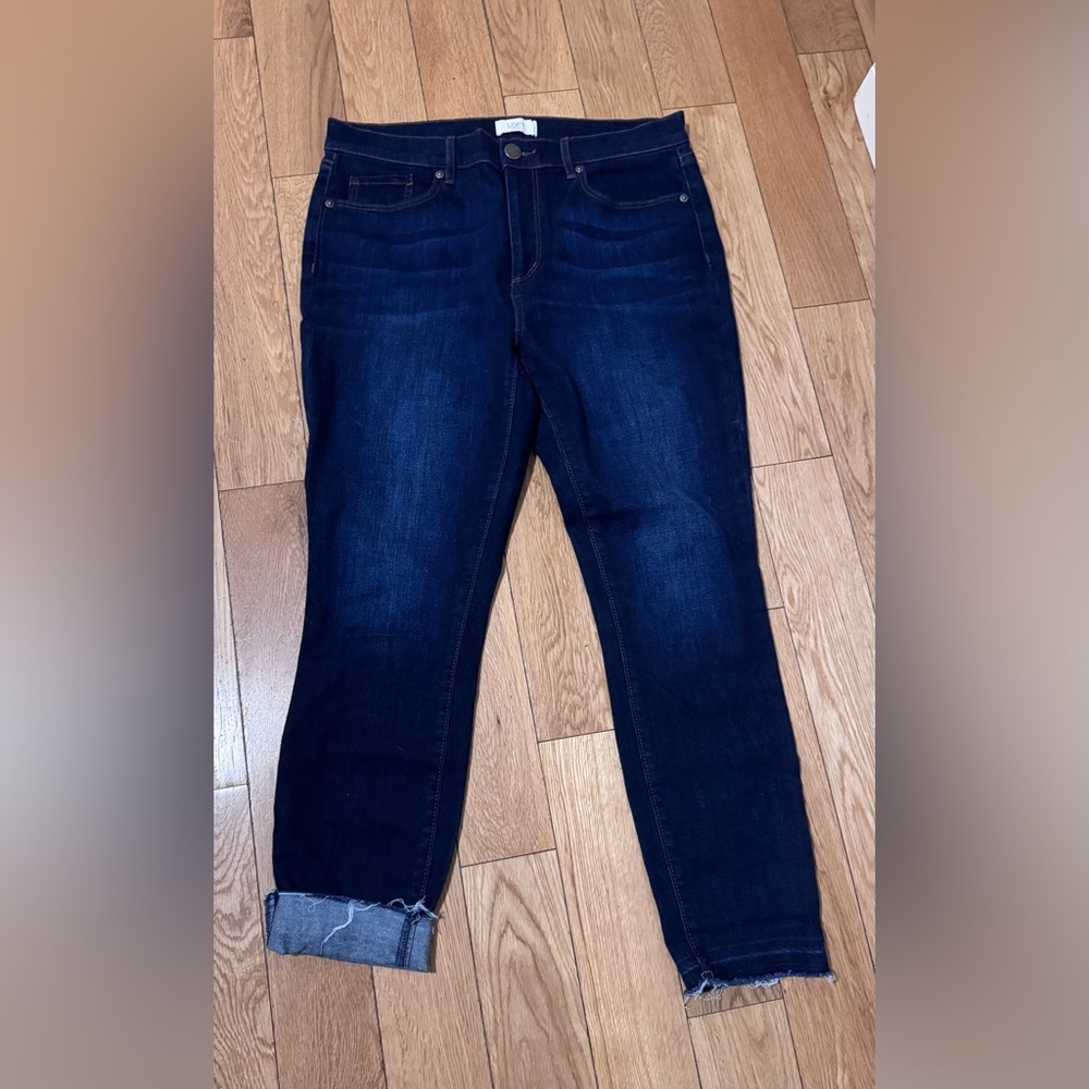 LOFT Dark Blue Women Jeans